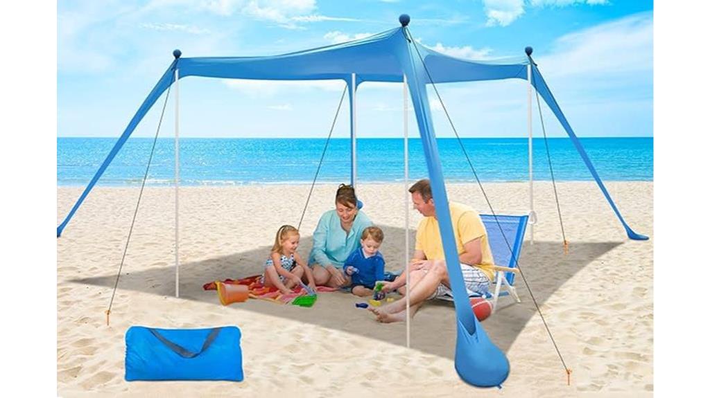 11x11 beach canopy tent