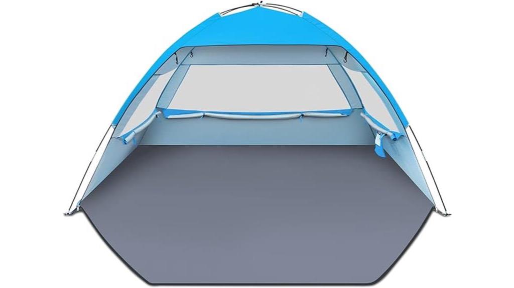 beach shade tent options