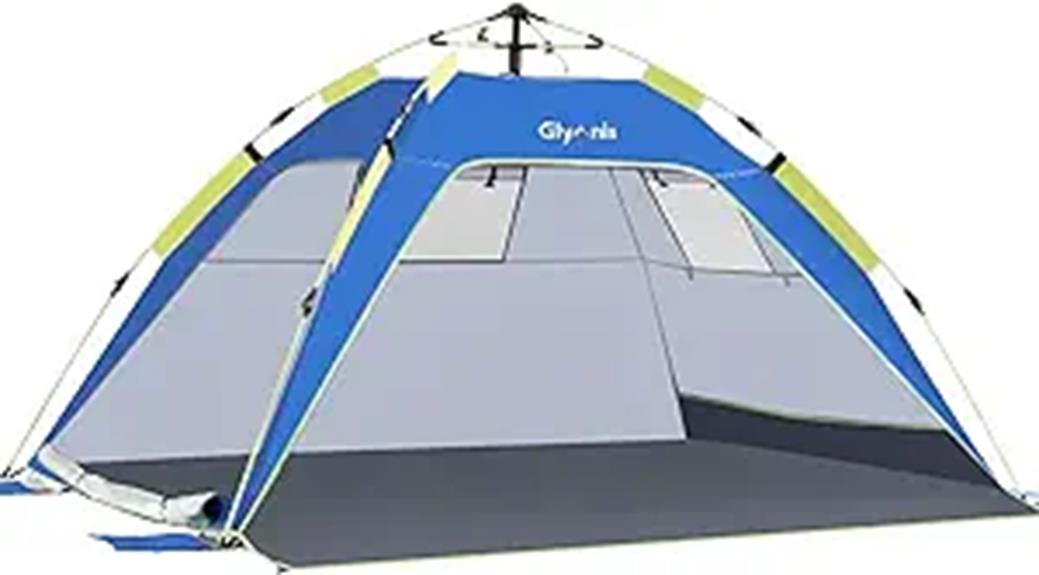 beach tent for four