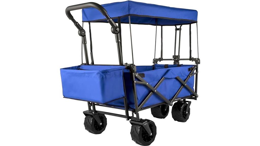 collapsible garden cart wagon