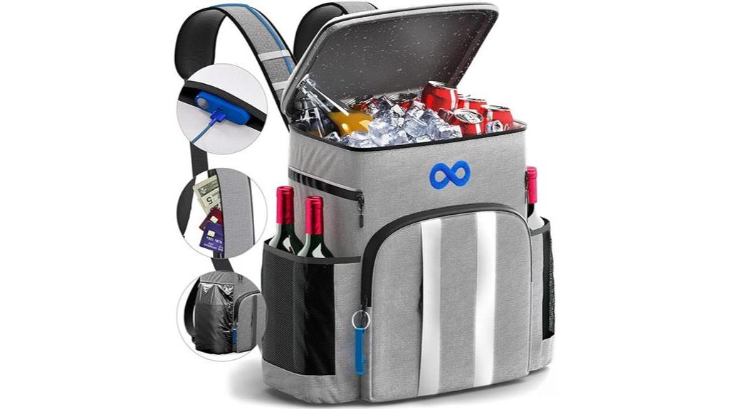 comfortable and durable cooler