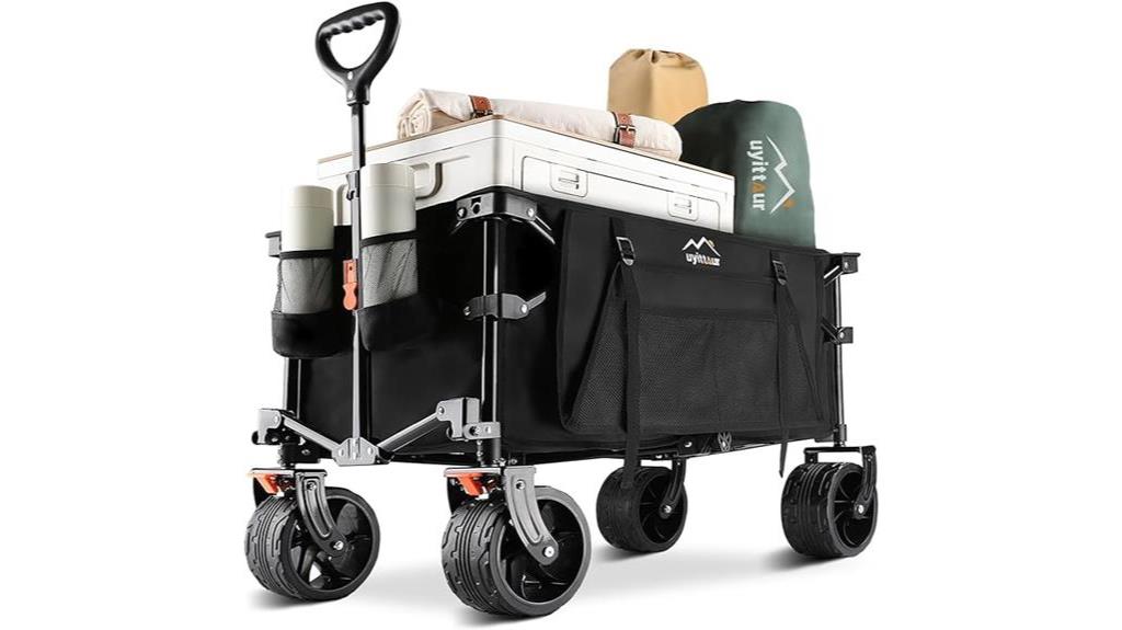 convenient collapsible wagon cart