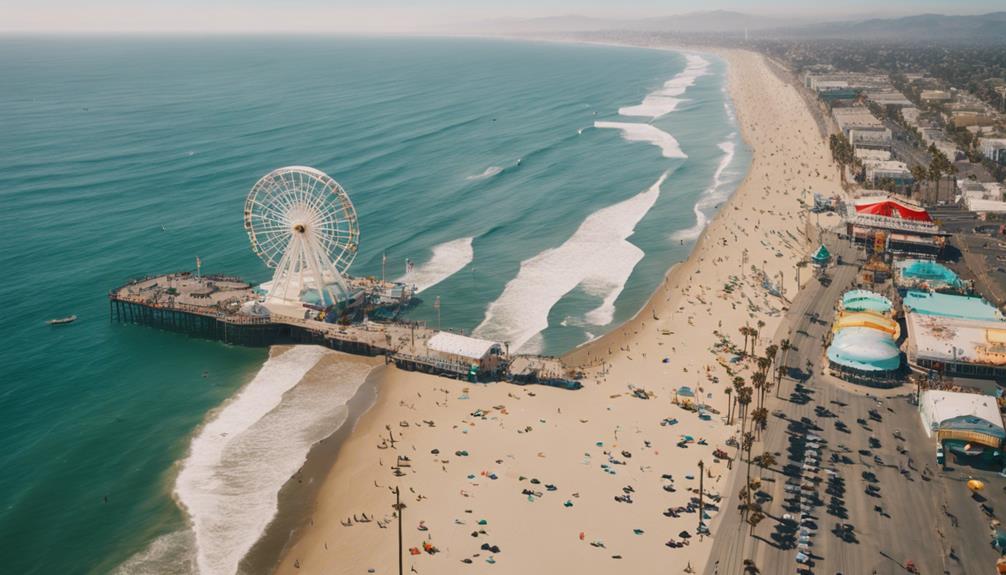 discovering la s famous beaches