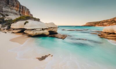 exploring wharton beach australia