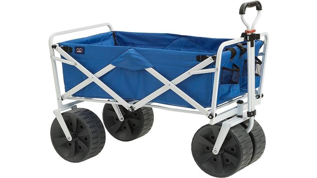 heavy duty collapsible beach wagon