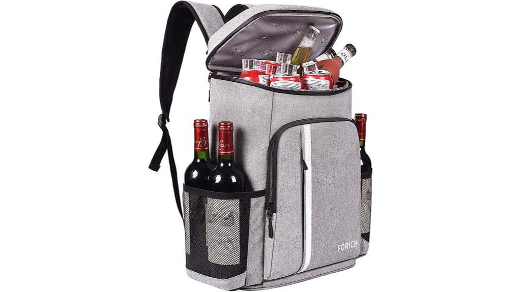 insulated backpack cooler bag