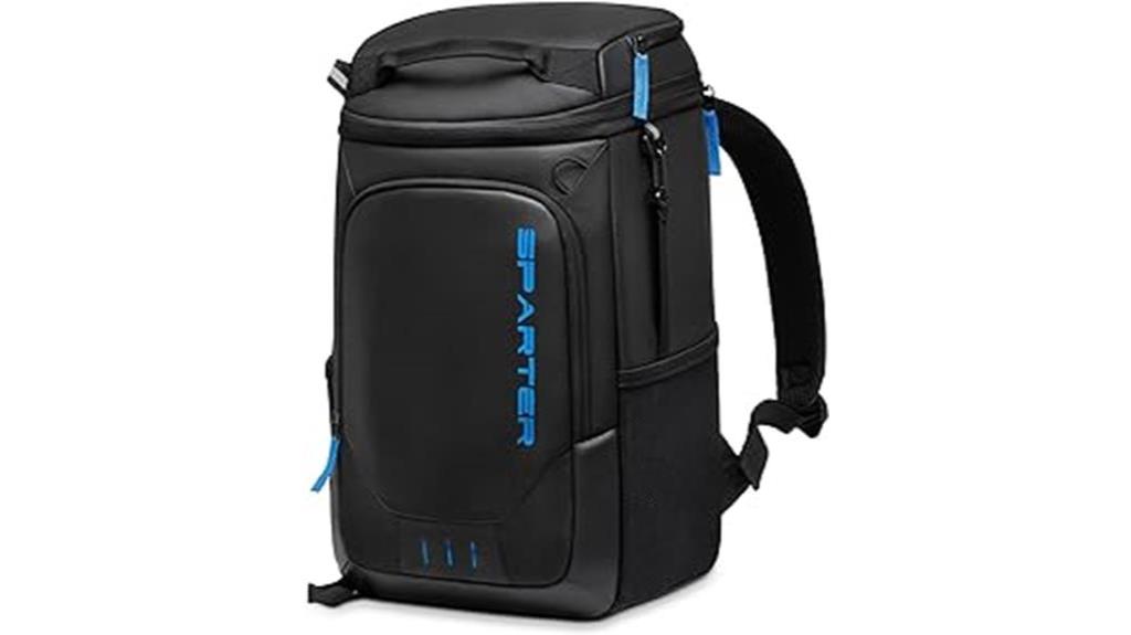 insulated backpack cooler with leak proof compartments