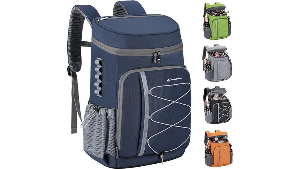 leakproof insulated backpack cooler