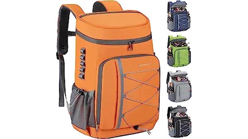 leakproof insulated backpack cooler