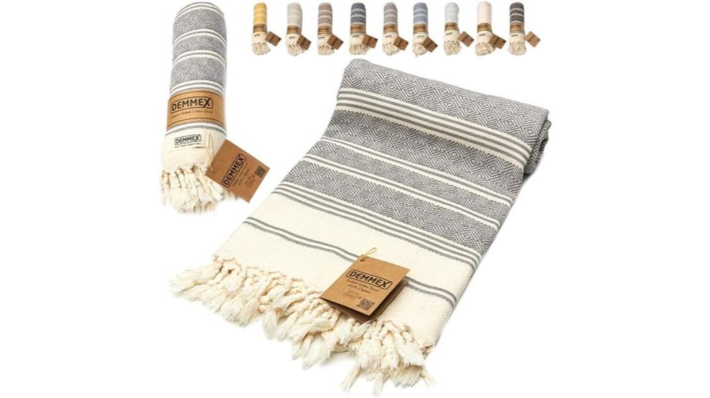 luxurious organic cotton towel