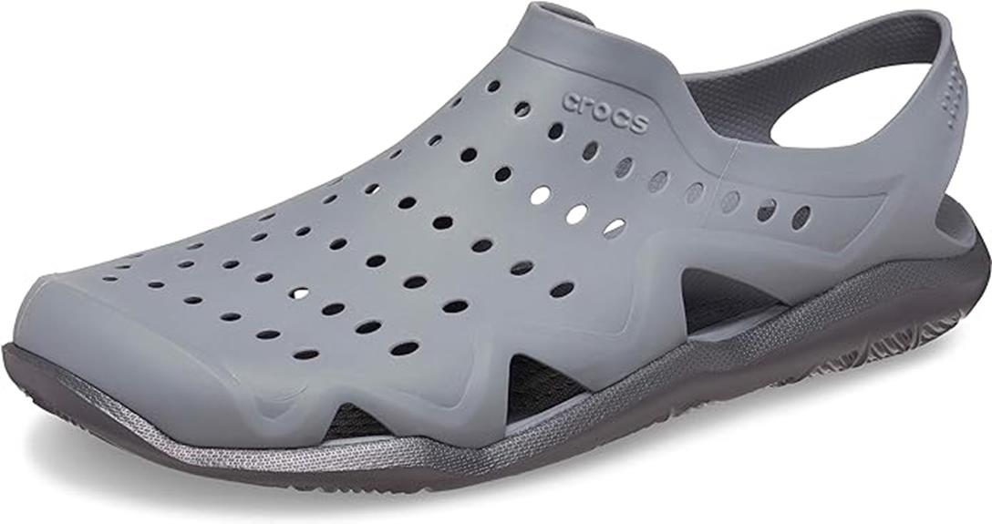 men s crocs flat sandal