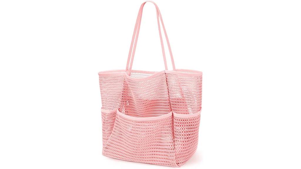 mesh beach bag convenience