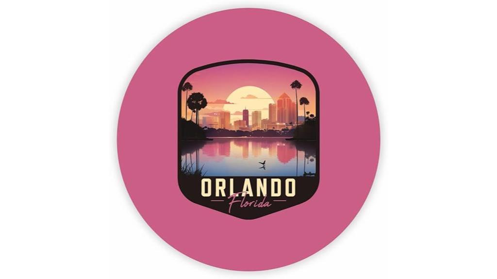 orlando souvenir vinyl sticker