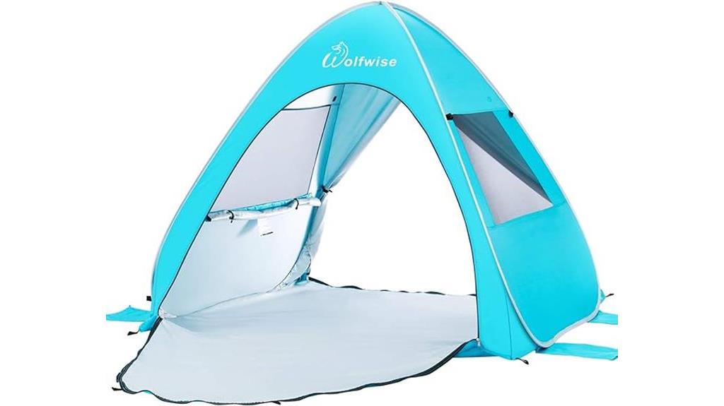 portable beach shelter tent