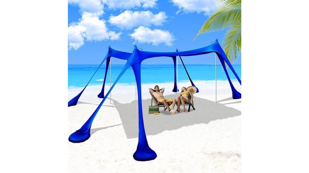 portable pop up beach shelter