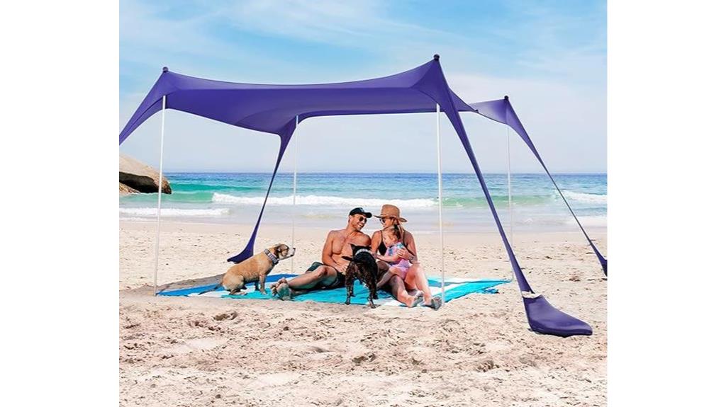 portable sun shelter tent