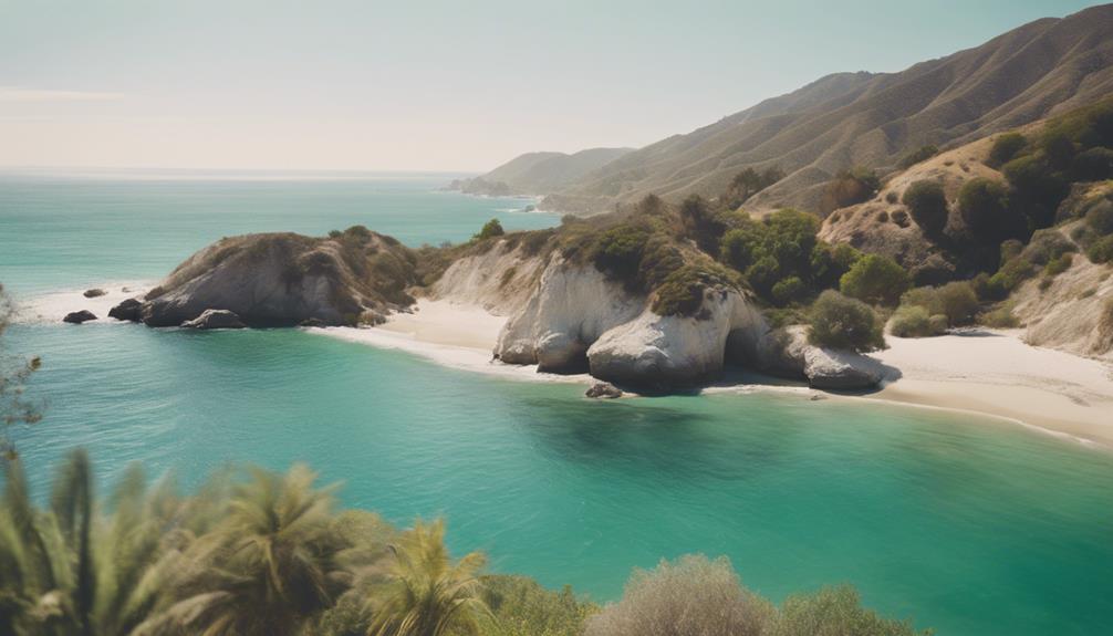 secluded beaches in la