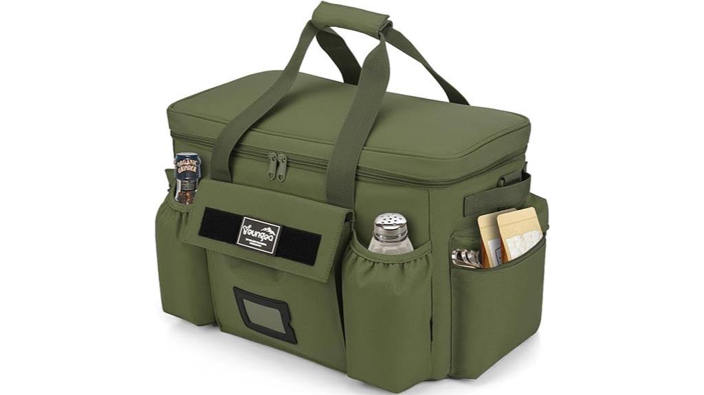 spacious soft cooler bag