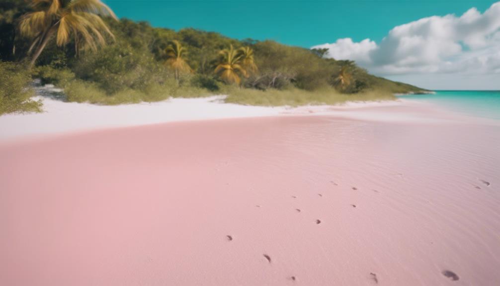 tranquil pink sands paradise