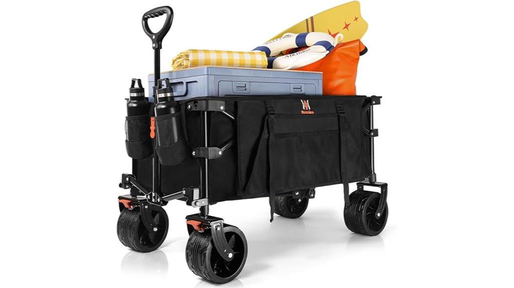 versatile collapsible folding wagon