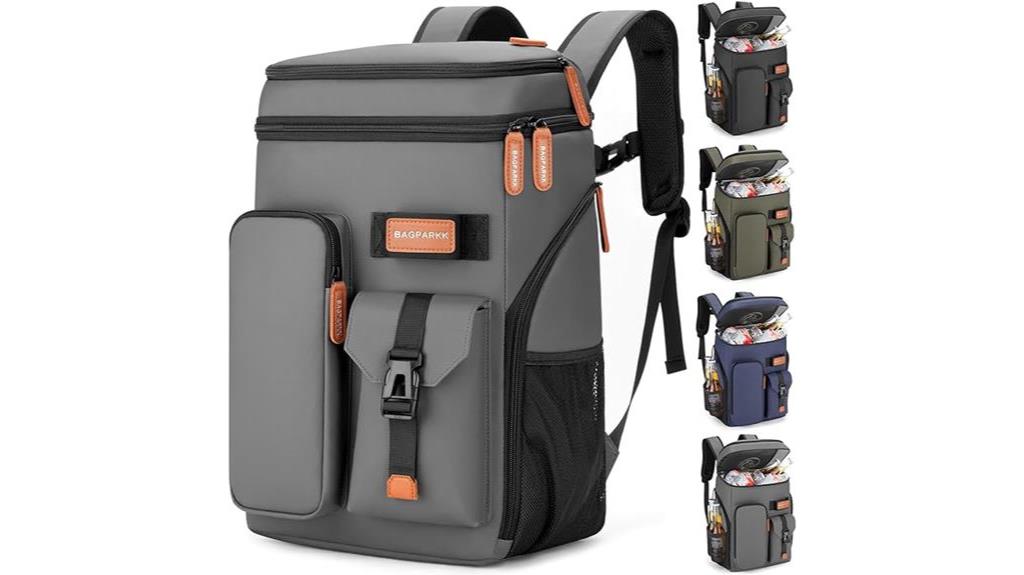 versatile double deck backpack