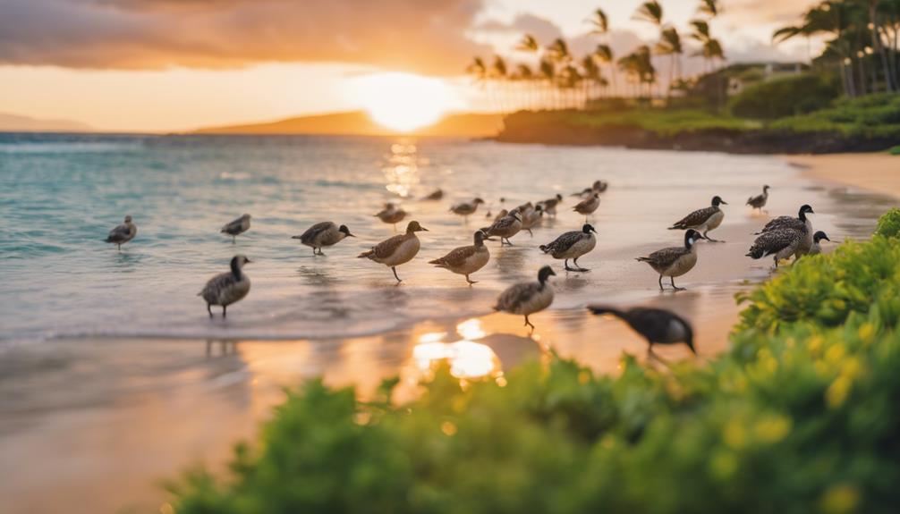 wildlife at kapalua beach