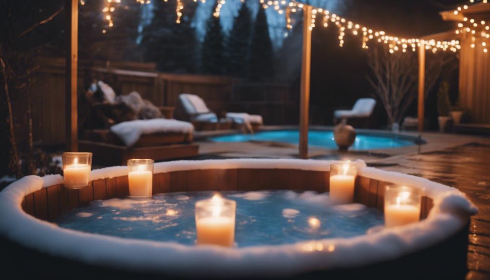 luxurious winter spa escape