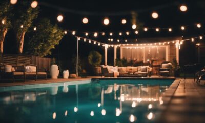 nighttime pool lighting advice