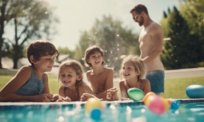 poolside family bonding activities