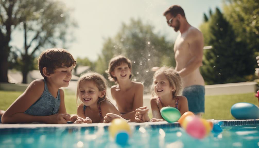 poolside family bonding activities