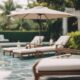 poolside patio furniture selection