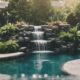 waterfall design for pools