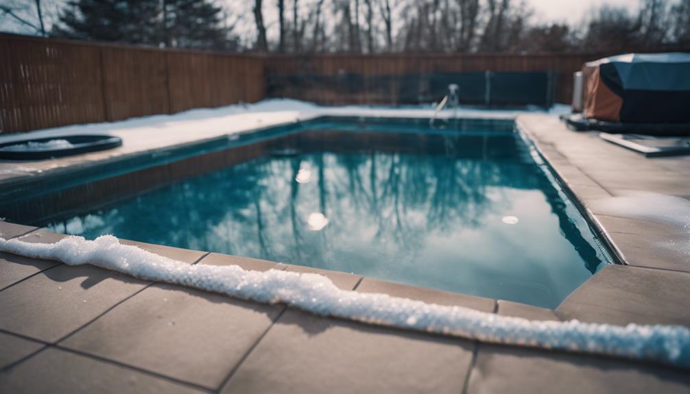 winterizing pool equipment properly