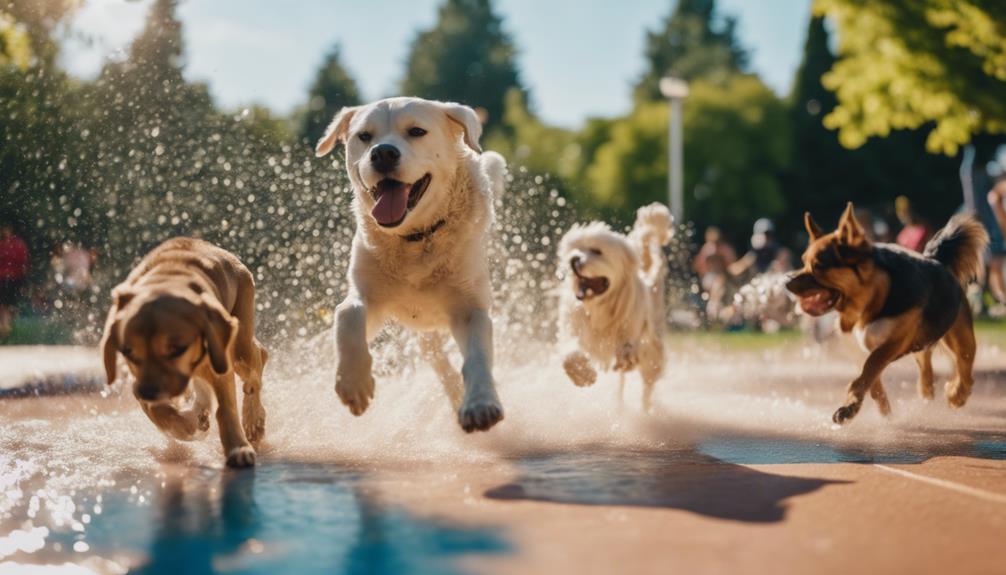 engaging water play areas