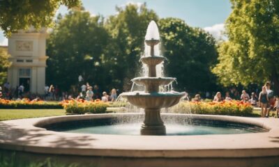 local fun water fountain