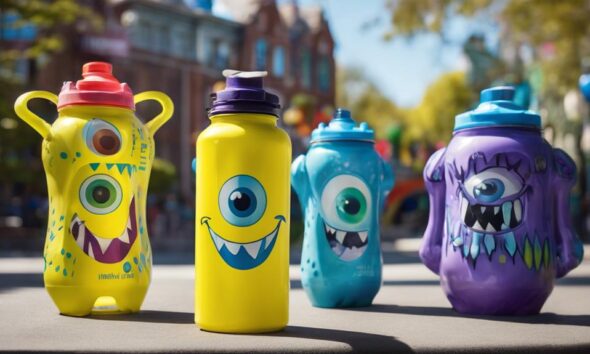 monsters inc water bottle