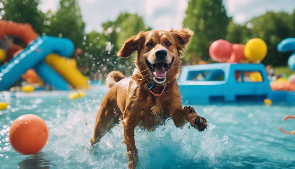 pet friendly water play areas