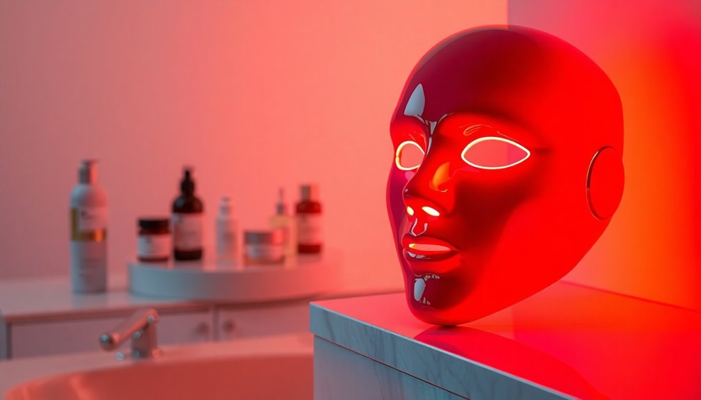 red led mask devices