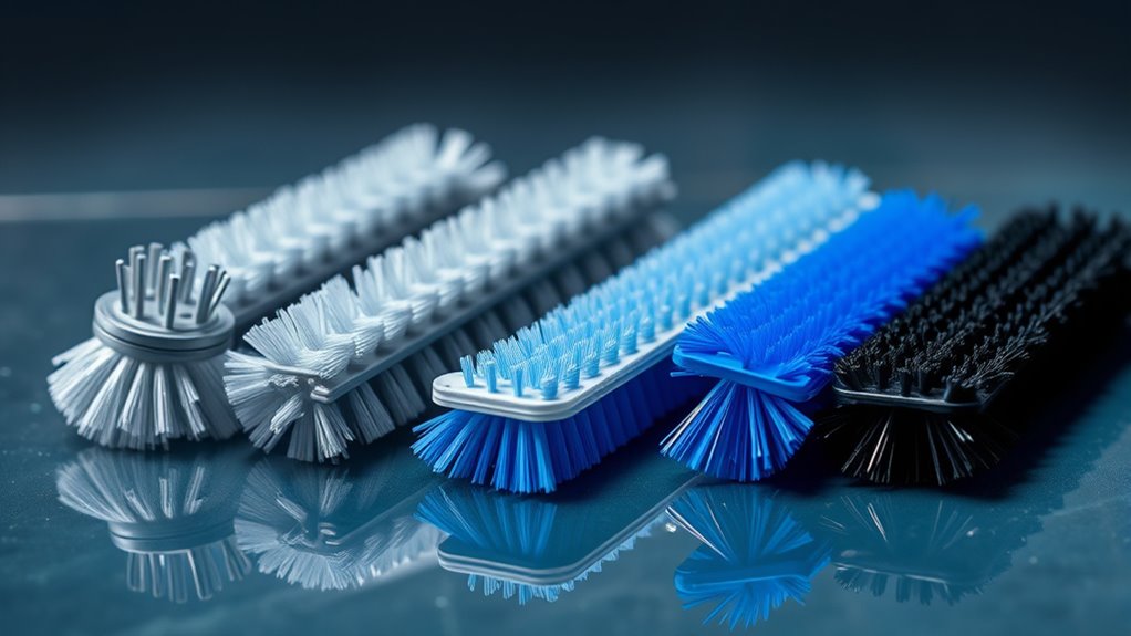 compatible durable cleaning brushes