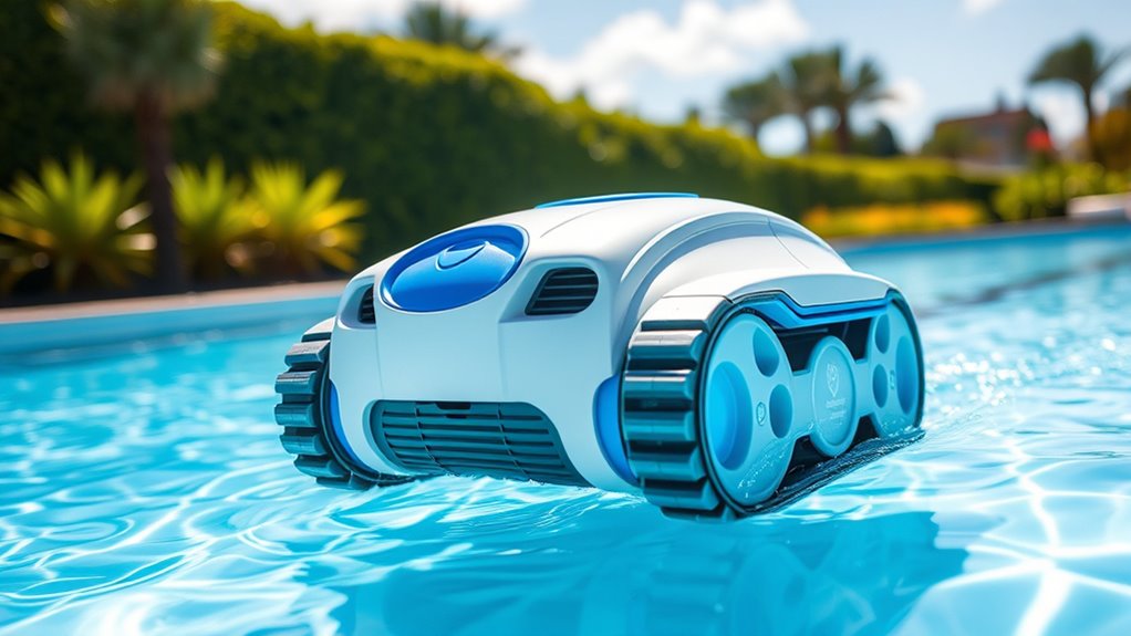 pool size navigation cleaning modes