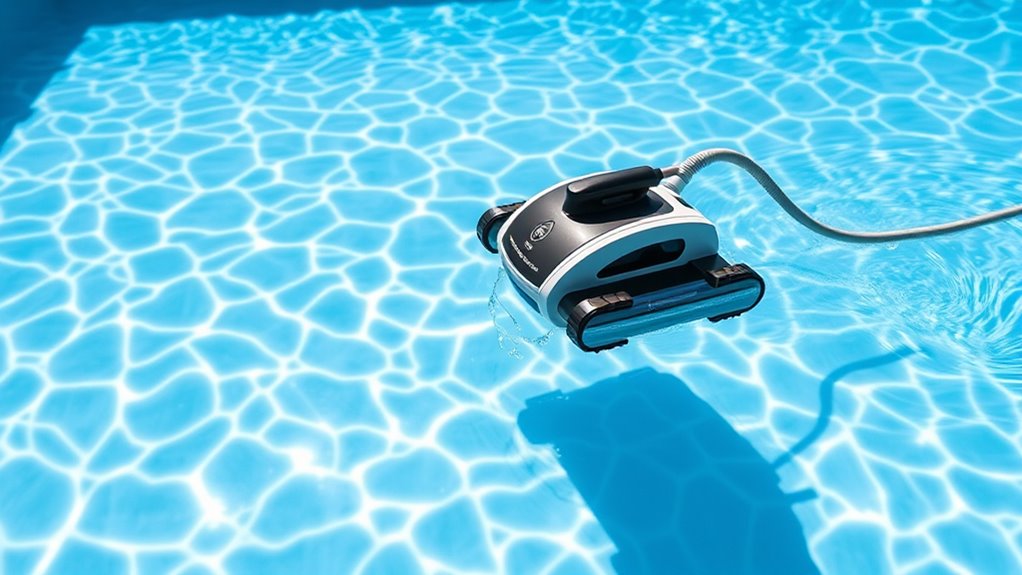 quiet suction pool cleaners