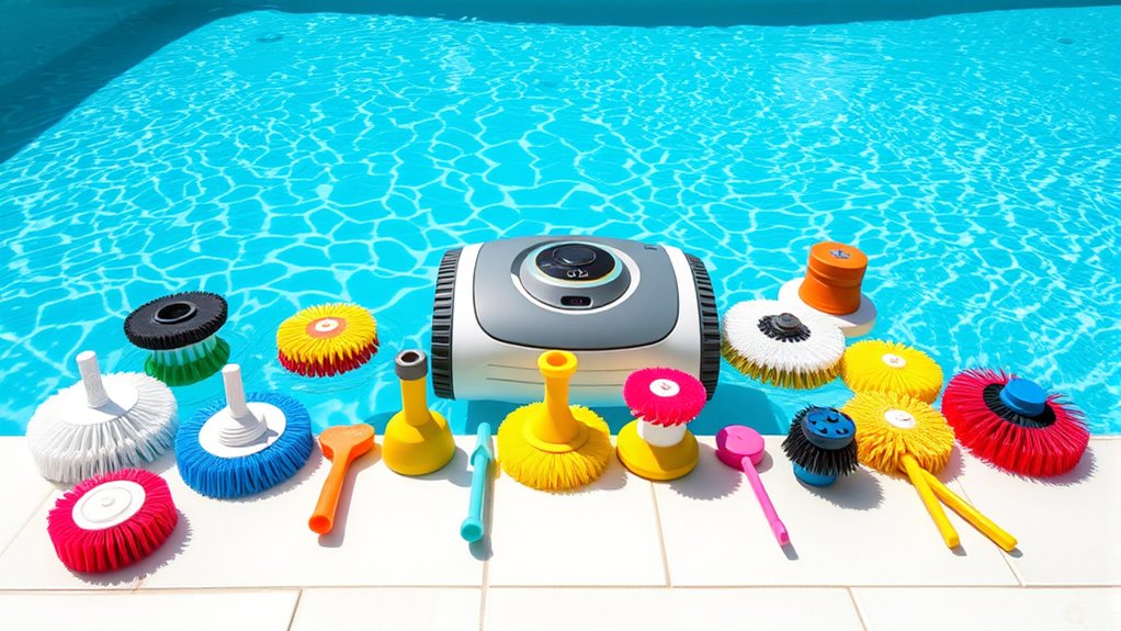 top robotic pool brush picks