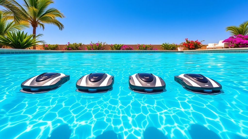 top suction pool cleaners