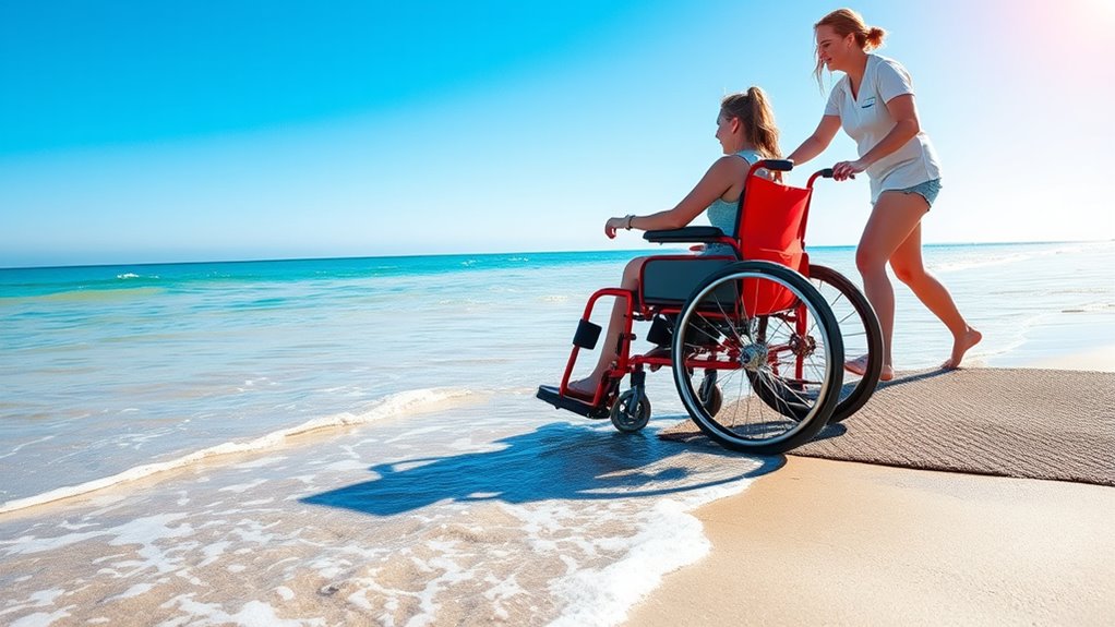 accessible shoreline support services