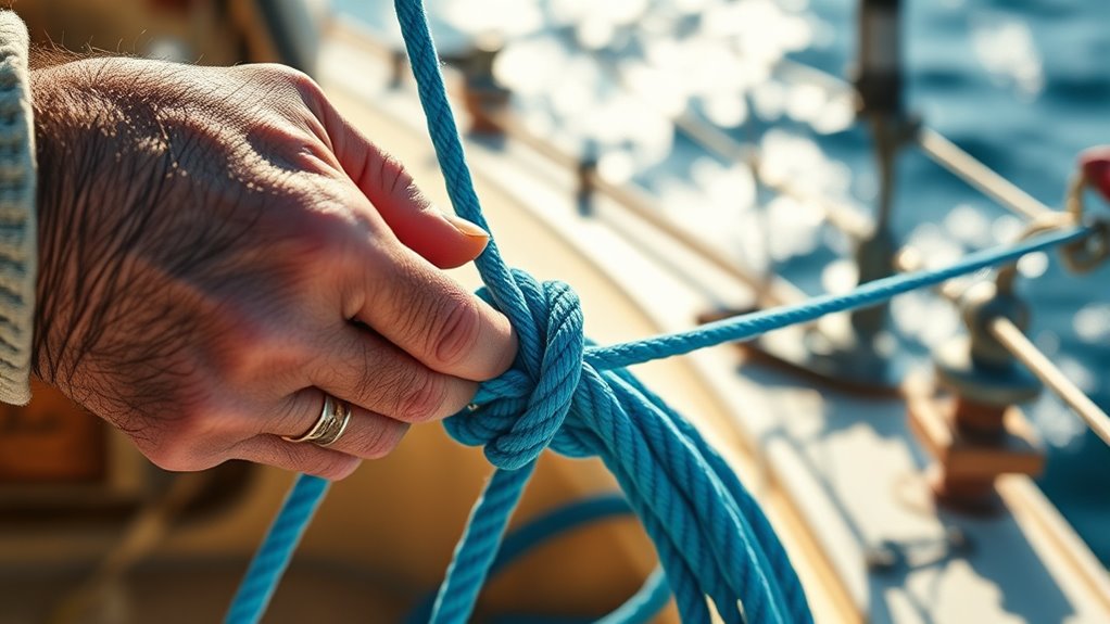 adjust line tension securely