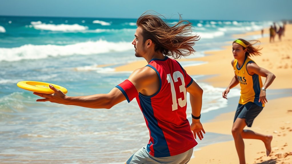 adjust throw for windy conditions