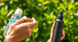 apply sunscreen before insect repellent