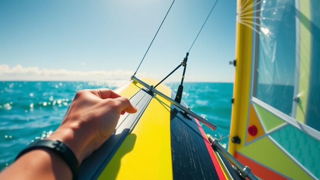 avoid over tightening mast tracks