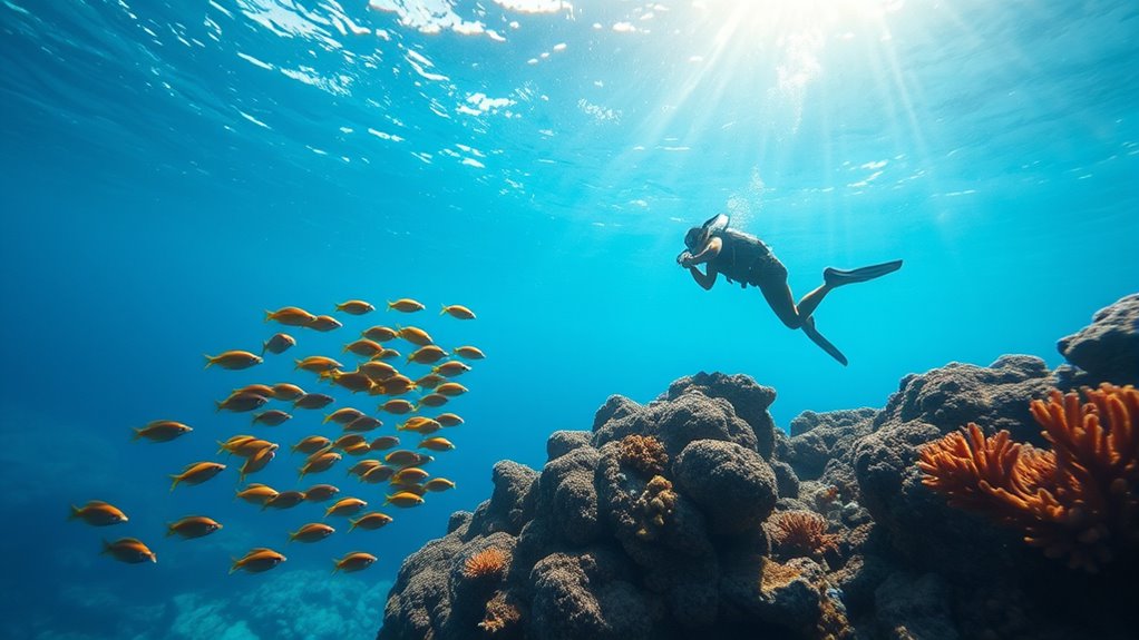 balance composition underwater photography