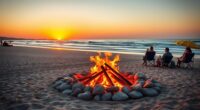 beach bonfire safety tips